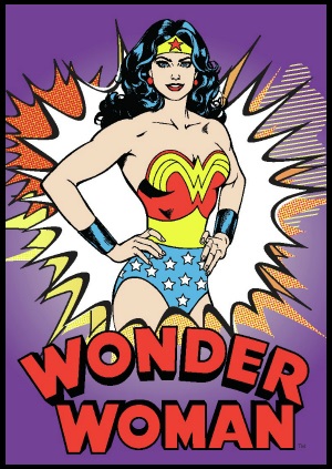 Wonder Woman inspires girls and women to be flying girls on marttakarol.com.